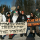 Land defenders on the Wet’suwet’en Nation.